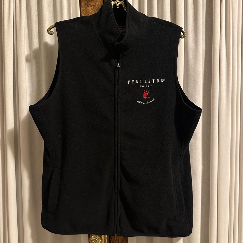 Pendleton Whisky Black Fleece Vest